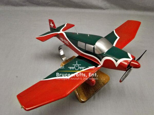 Model of Jodel DR1050 Excellence (HB-EBZ) with detailed craftsmanship.